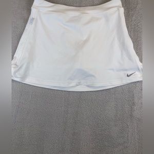 Nike Court Dry Tennis Skort Women's Large Compression Short Liner White
